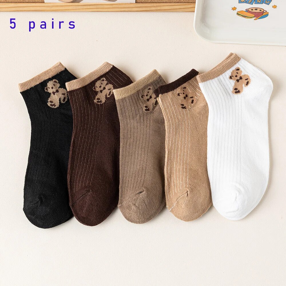 Pipe Bending Spring - 4/5/6/8 Pairs of Cute Teddy Bear