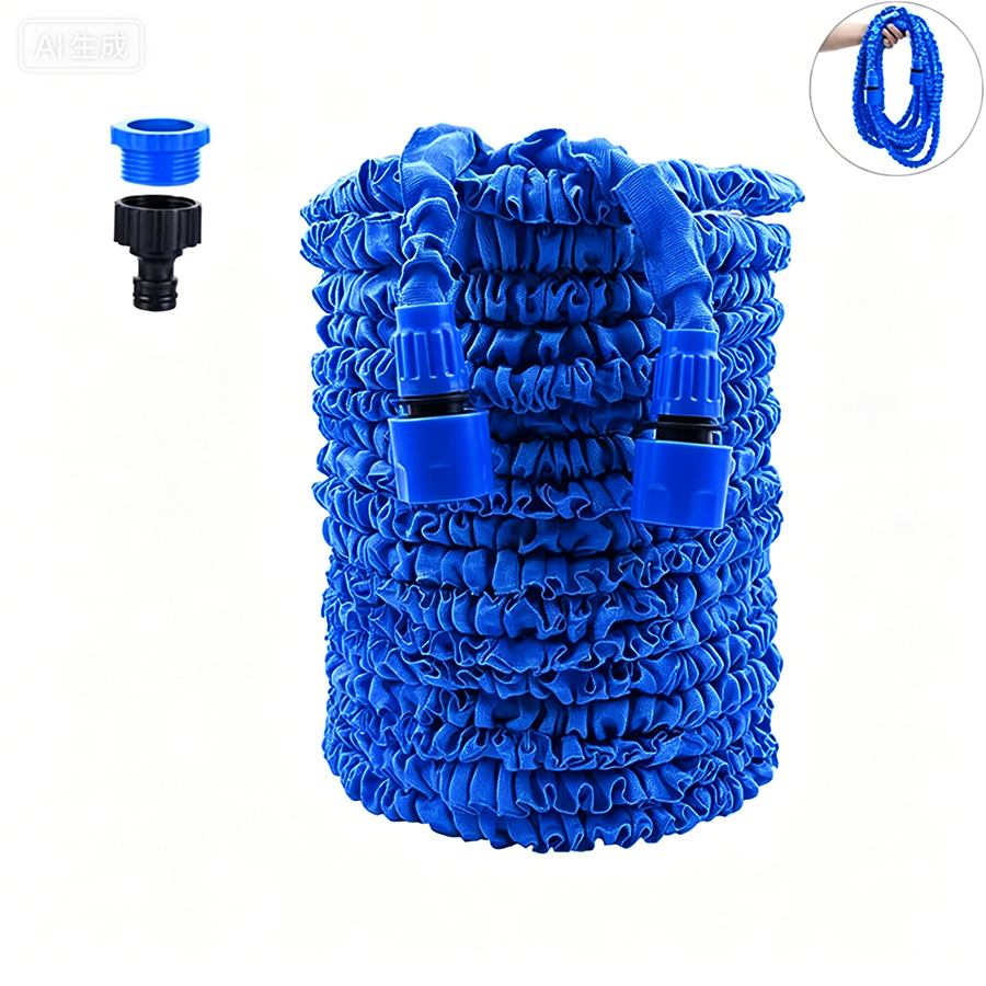 Flexible Hose Braided - 25FT-200FT Expandable Garden Watering Hose High
