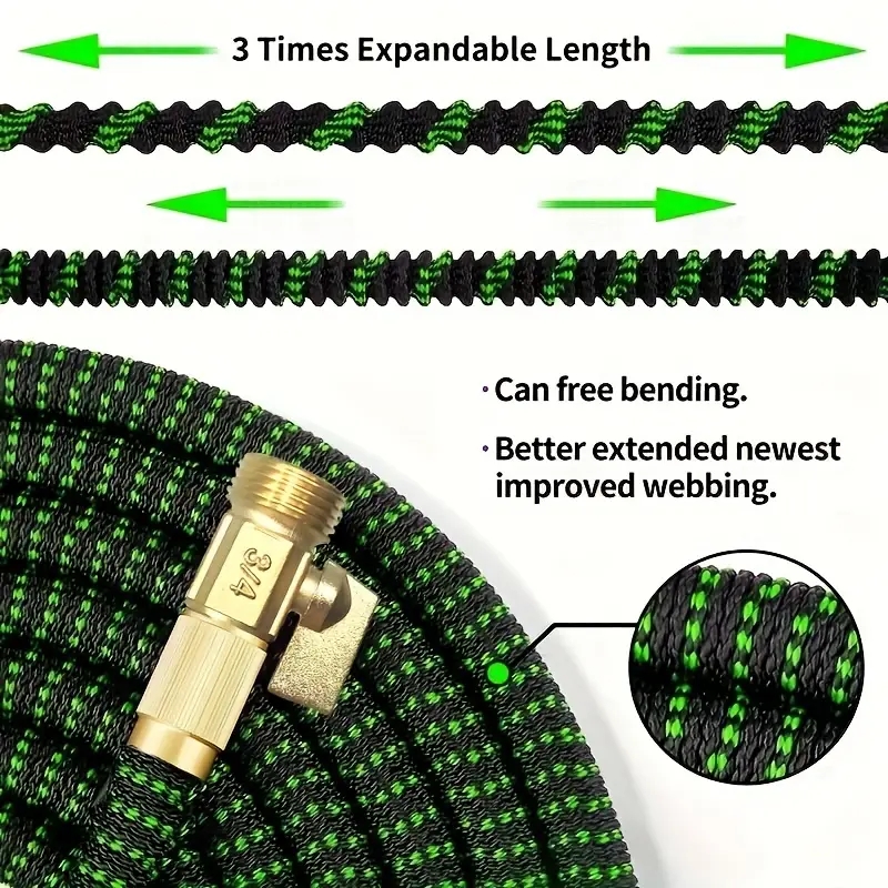 1 Garden Hose Telescopic Hose, - Flexible Hose Braided ulasan dan harga
