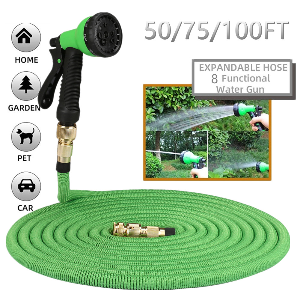 Garden Water Hose Expandable D - Flexible Hose Braided ulasan dan harga