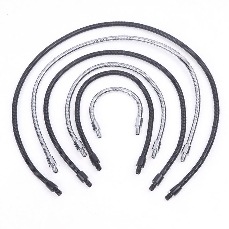LED M4 Black Silver Microphone - Drain Snake Flexible ulasan dan harga