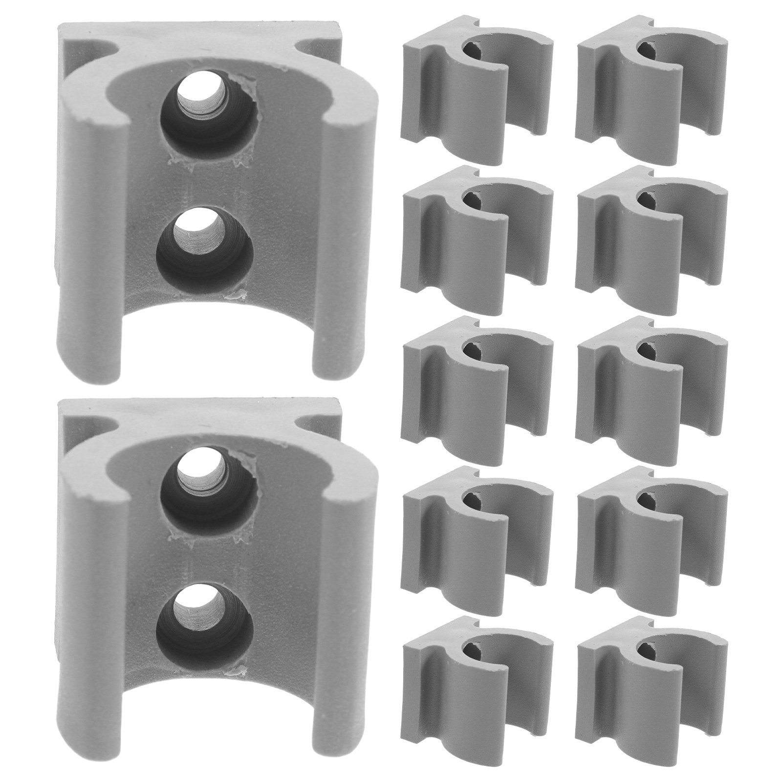 24Pcs Wheelchair Commode Chair - Plastic Pipe Clip ulasan dan harga