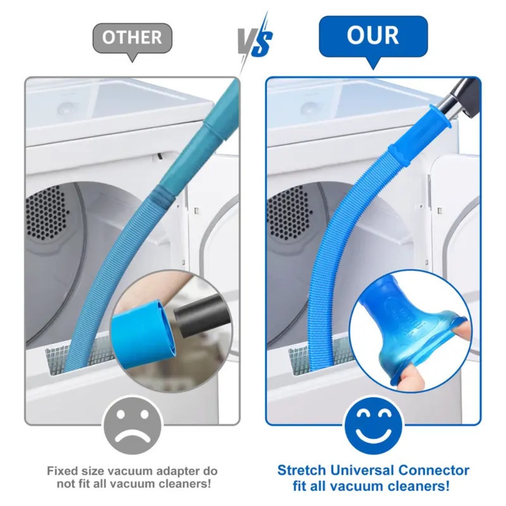 1pc Effortless Lint Removal Dr - Flexible Hose Braided ulasan dan harga