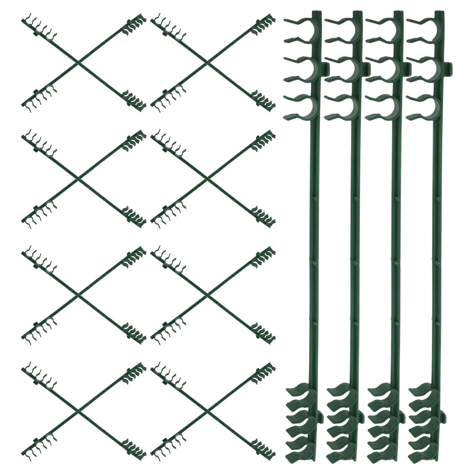 20Pcs Garden Buildings Tube Cl - Plastic Pipe Clip ulasan dan harga