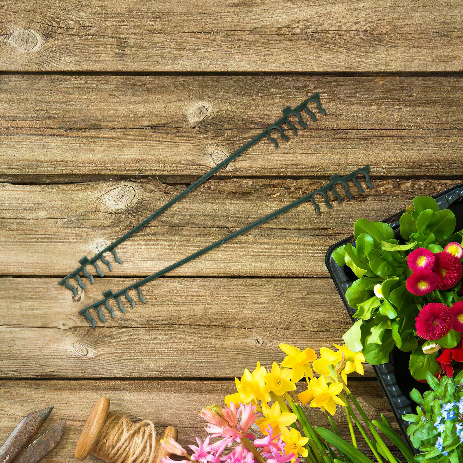 20Pcs Garden Buildings Tube Cl - Plastic Pipe Clip ulasan dan harga