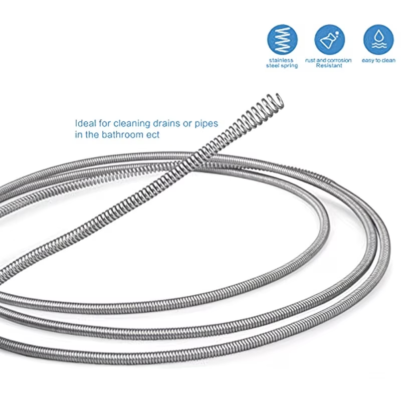 Manual Flexible Spring Drain C - Drain Snake Flexible ulasan dan harga