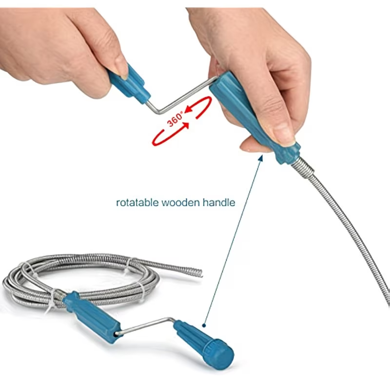 Manual Flexible Spring Drain C - Drain Snake Flexible ulasan dan harga
