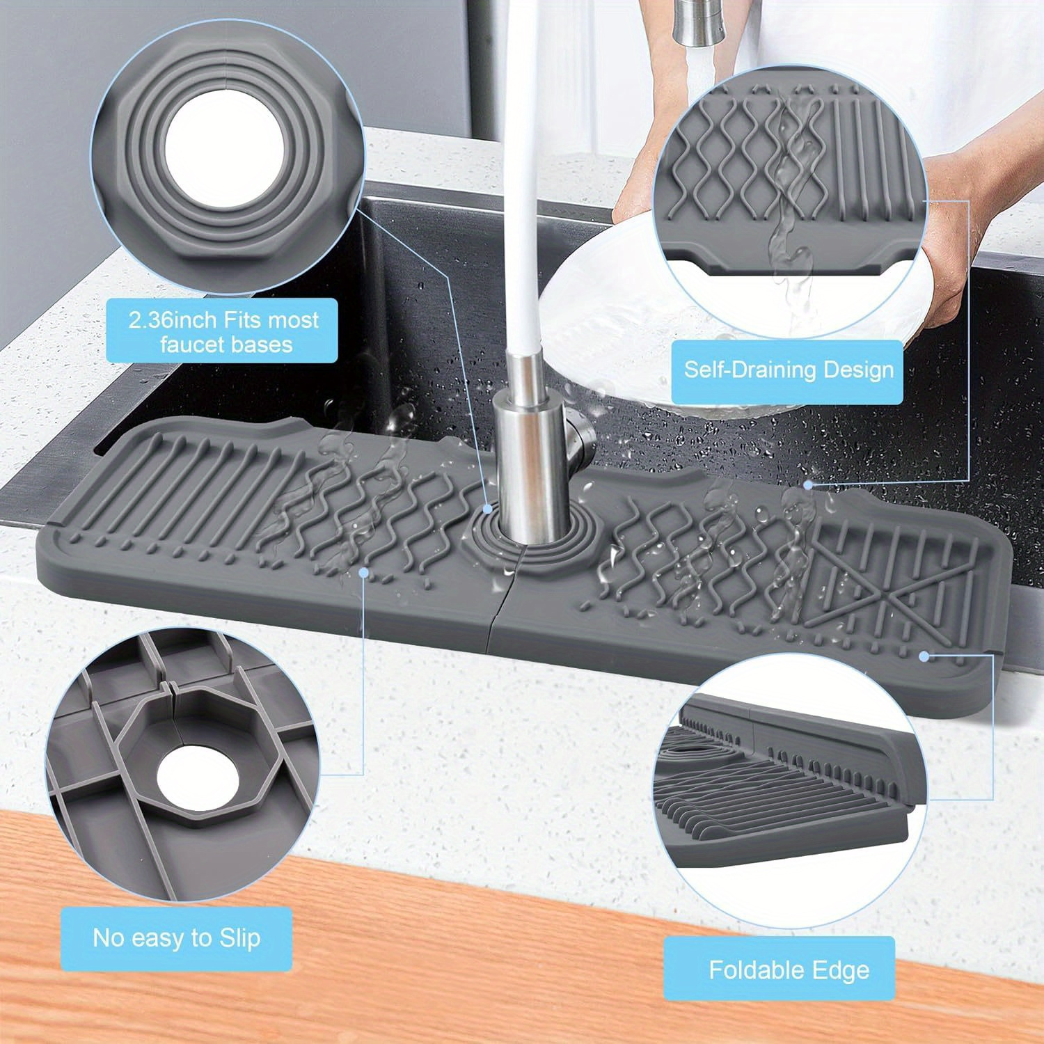 Easy Clean Silicone Faucet Spl - Silicone Tap Washer ulasan dan harga