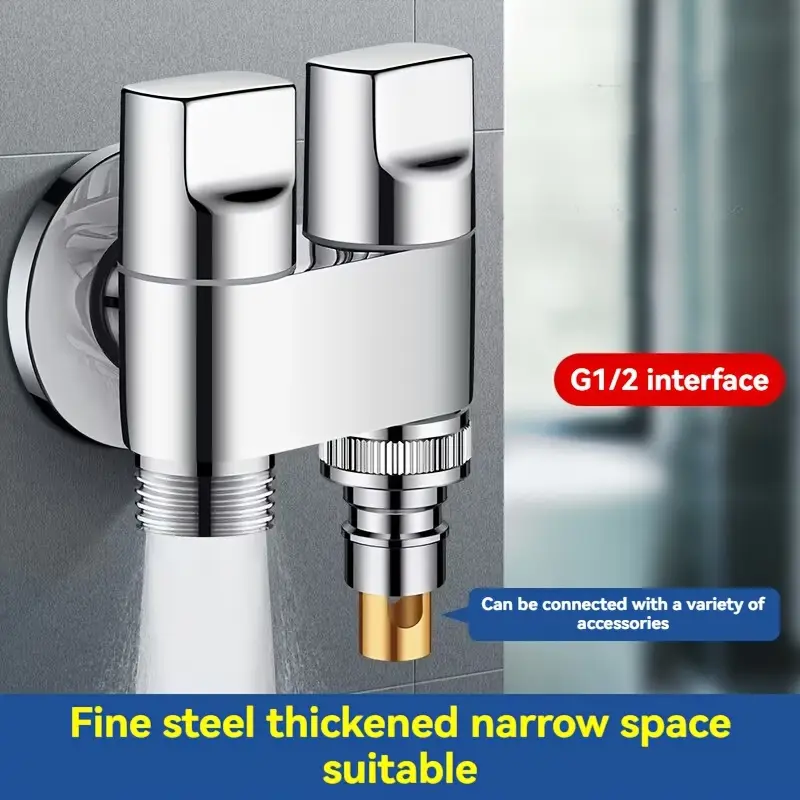 Stainless steel double outlet  - Toilet Fill Valve ulasan dan harga