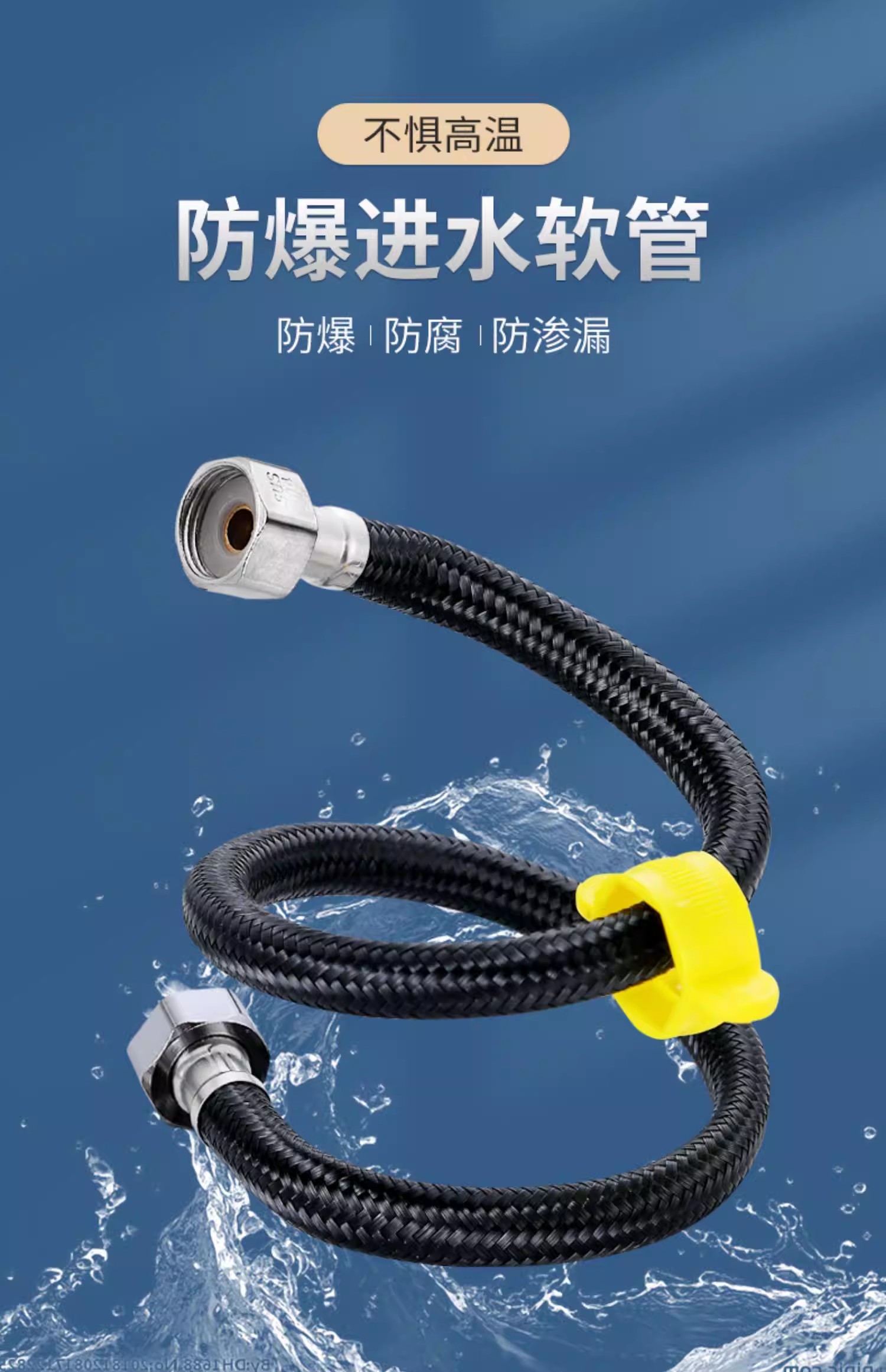 20/40/60/80/100/150/200CM Nylo - Flexible Hose Braided ulasan dan harga