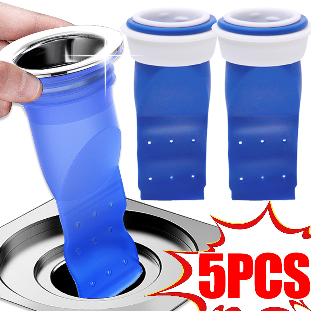 Floor Drain Anti Odor Smell Si - Drain Pipe Clip ulasan dan harga