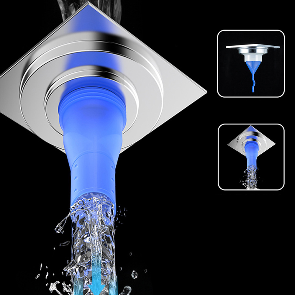 Floor Drain Anti Odor Smell Si - Drain Pipe Clip ulasan dan harga