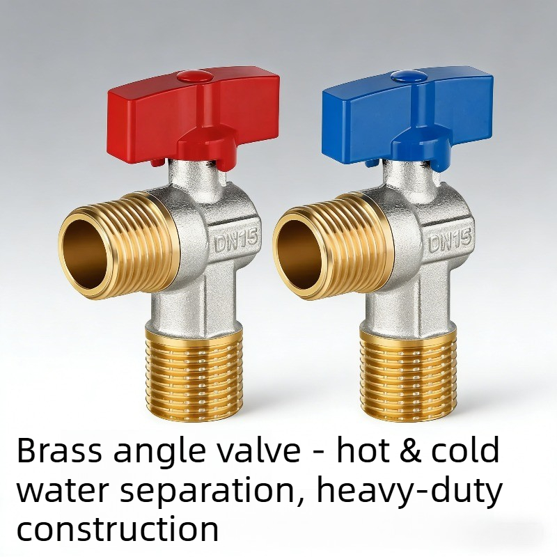 Brass Titanium G1/2 Toilet Flu - Toilet Fill Valve ulasan dan harga