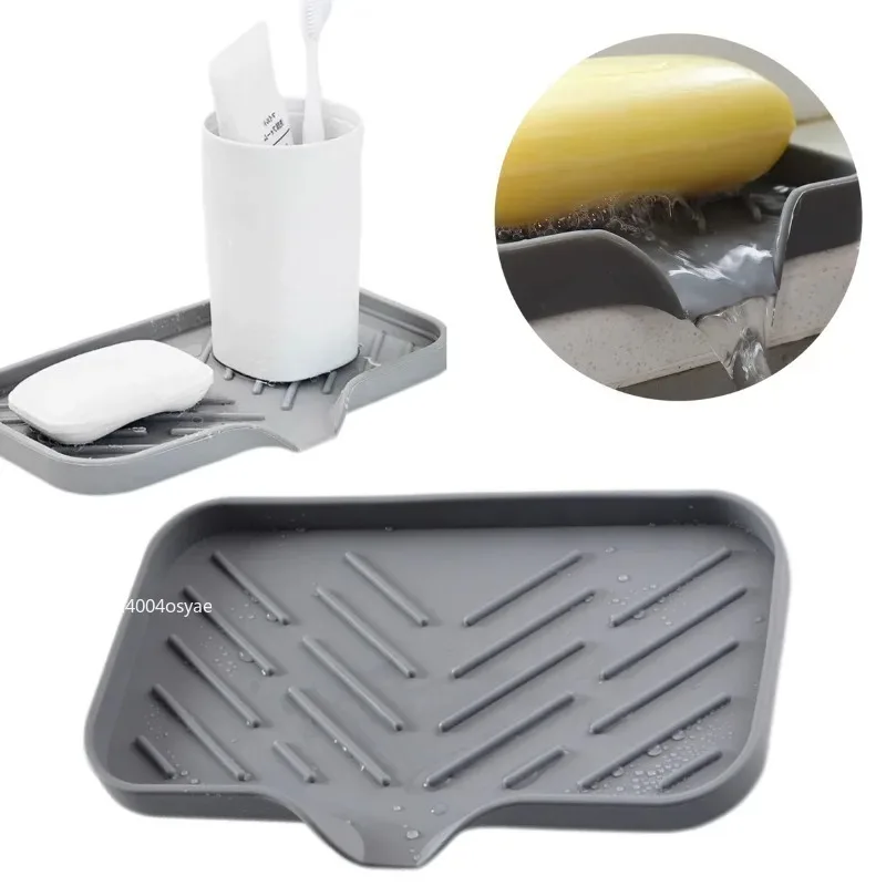 Self Draining Soap Bar Holder  - Silicone Tap Washer ulasan dan harga