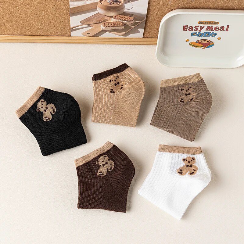 4/5/6/8 Pairs of Cute Teddy Be - Pipe Bending Spring ulasan dan harga