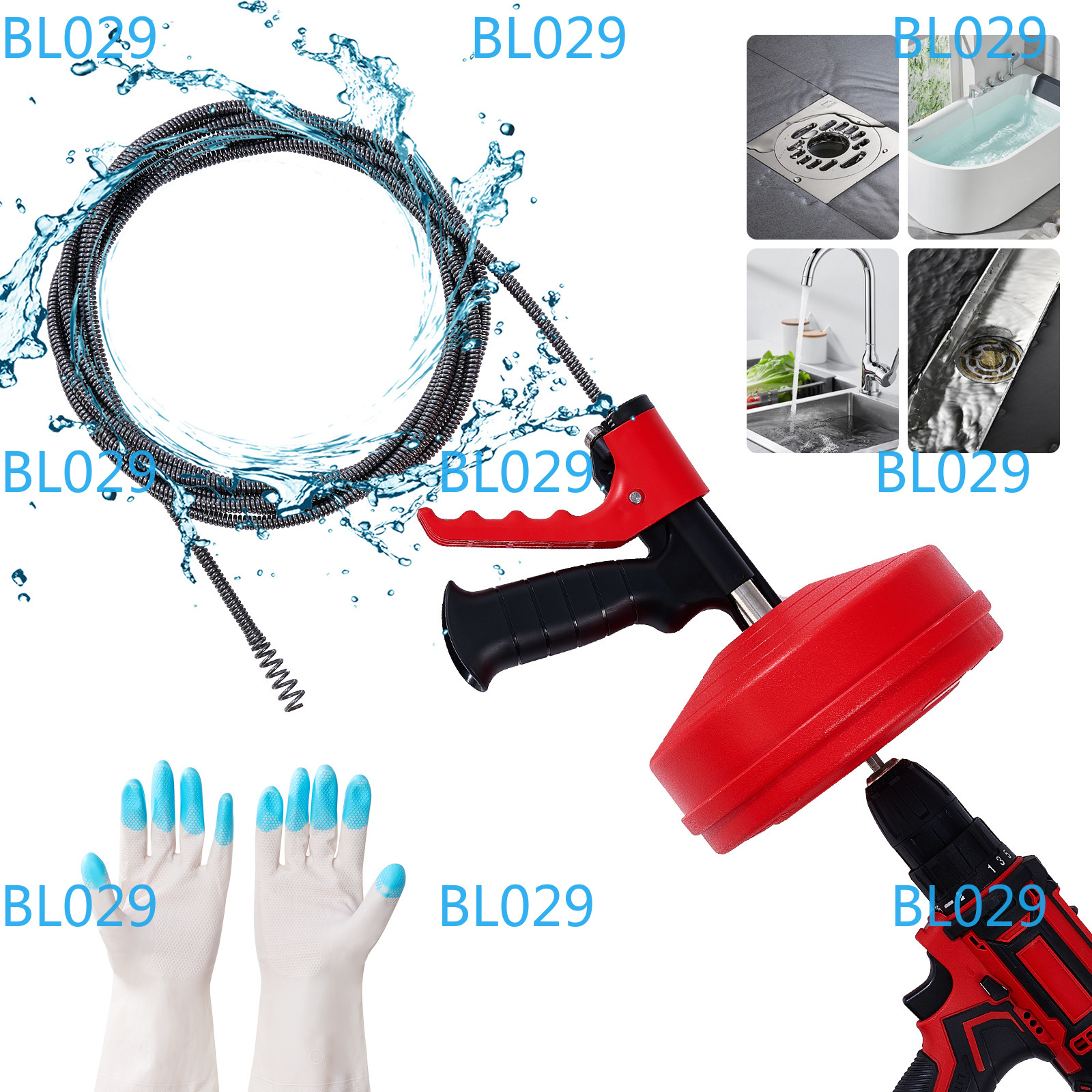 Professional Drain Snake Auger - Drain Snake Flexible ulasan dan harga