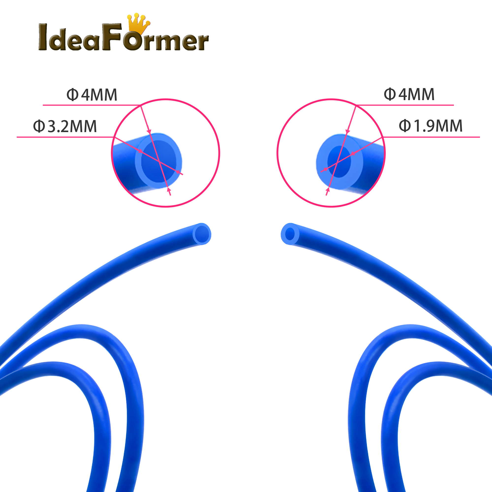 IdeaFormer 1/2/5M PTFE Tube Pi - Ptfe Tape Thread ulasan dan harga